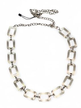 Y2K Style Rectangle Chain Belt